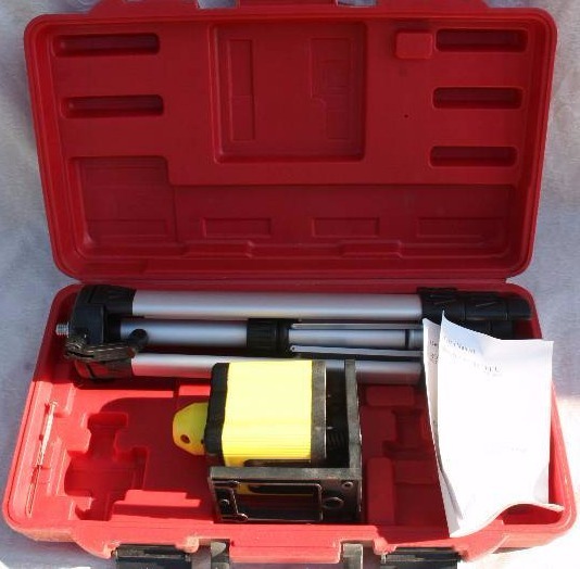 lot 544 image: Rotary Laser Level with Tripod