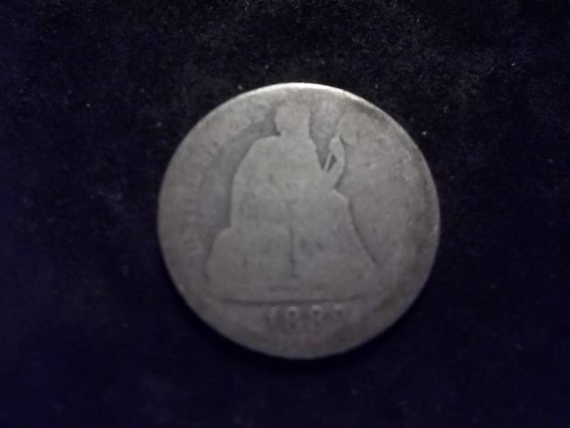 1889 Seated Liberty Dime