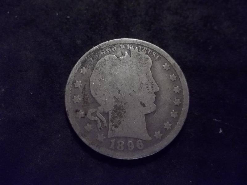 1896 Barber Quarter