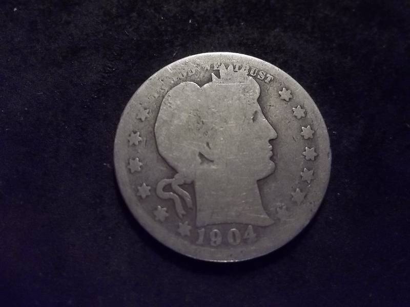 1904 Barber Quarter