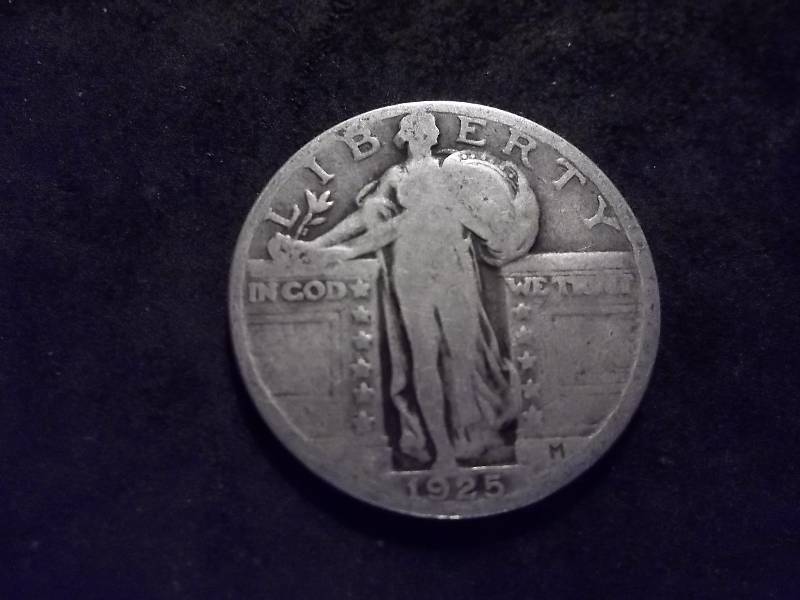 1925 Standing Liberty Quarter Strong Date