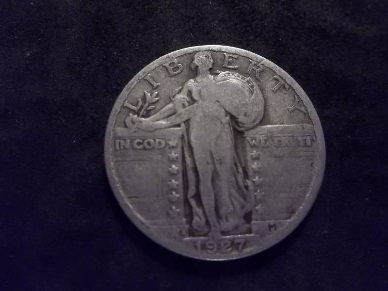 1927 S Standing Liberty Quarter Very High Grade