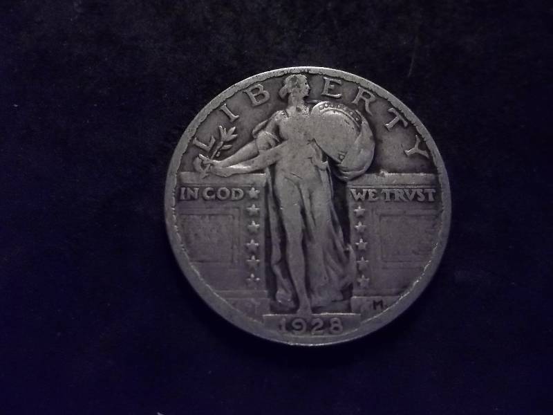 1928  Standing Liberty Quarter Strong Date