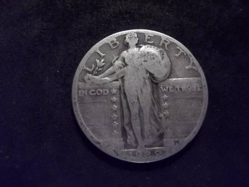 1929  Standing Liberty Quarter Strong Date