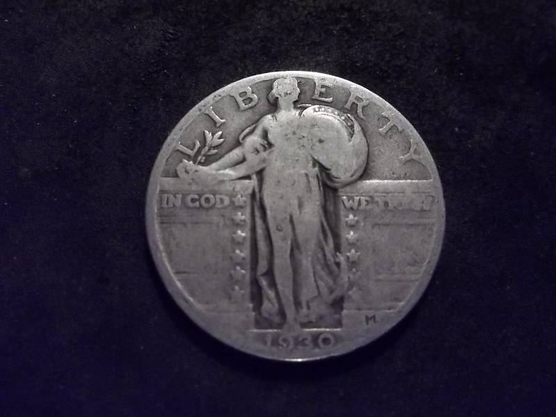 1930 Standing Liberty Quarter Better Grade