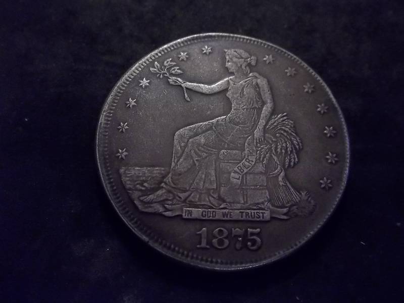 1875 S Trade Dollar This Is A High Value Coin Buyers Should Inspect Prior To Bidding Possible Fake