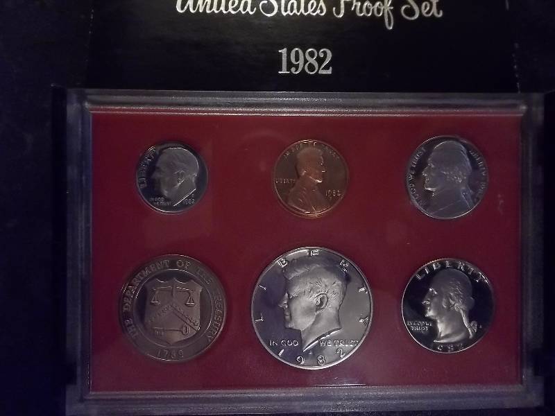 1982 US Proof Set In Original Box