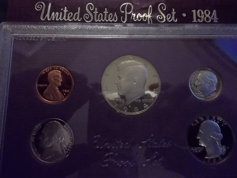 1984 US Proof Set In Original Box