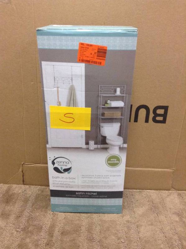 lot 5 image: Zenna Home Bath in a box