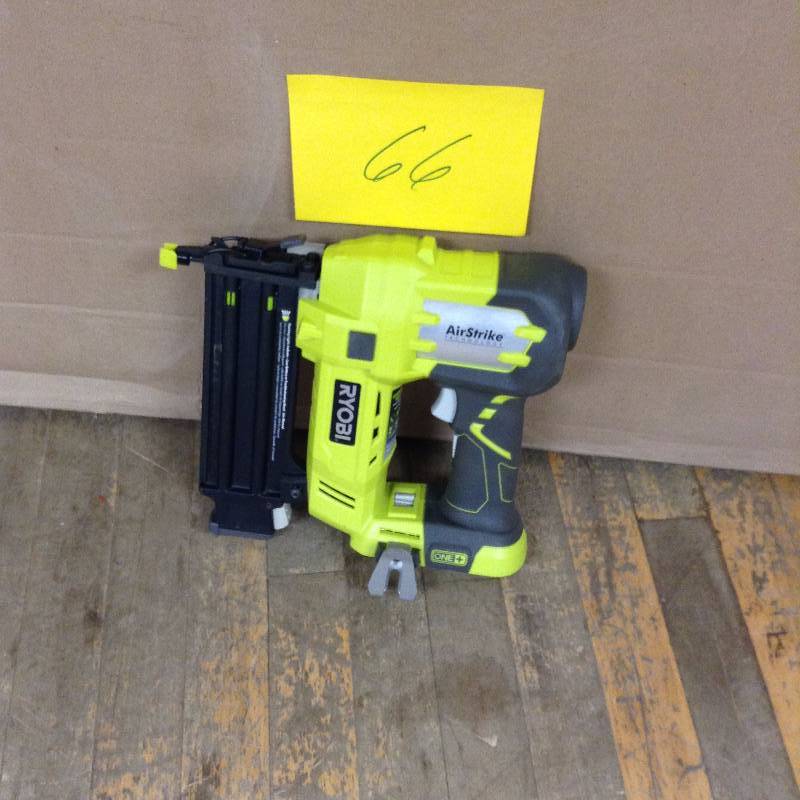 lot 66 image: Ryobi Cordless BRAD NAILER 18GA Model P320