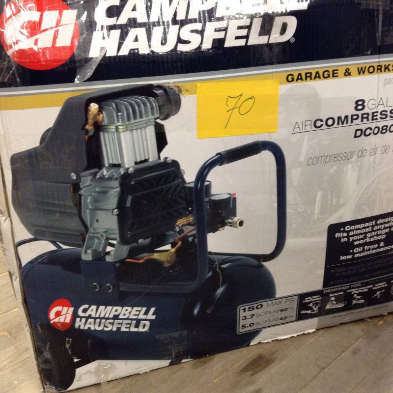 lot 70 image: CH 8 Gal Air Compressor