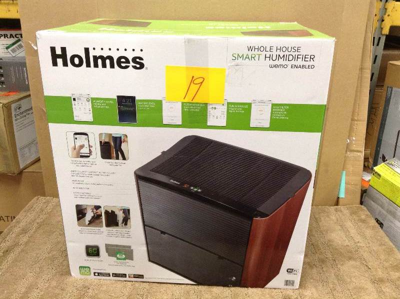 lot 19 image: Holmes Whole House Smart Humidifier