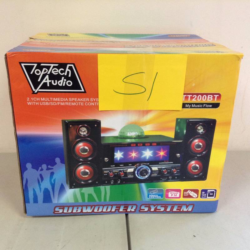 lot 51 image: TopTech Audio Subwoofer System