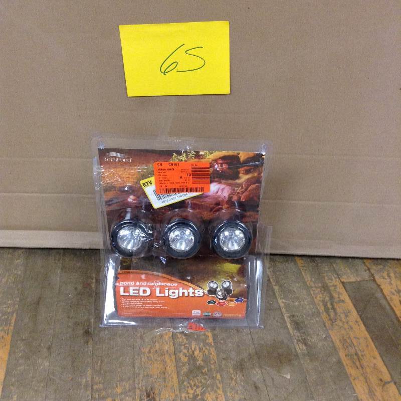 lot 65 image: Pond and Landscape LED Lights
