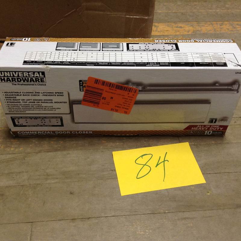 lot 84 image: Universal Hardware Commercial  Door Closer New