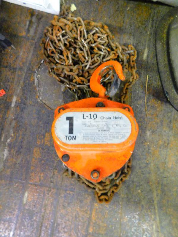 1 TON CHAIN HOIST