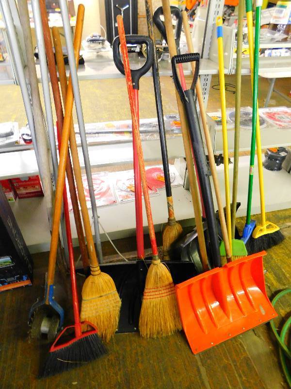 SHOVELS AND BROOMS