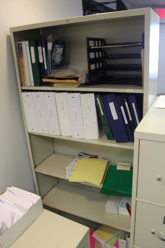 Hon 5-Shelf Metal Cabinet