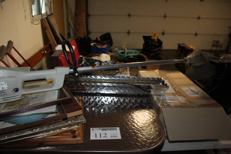 lot 111 image: Ryobi 12V  10in. Weed Whip, Table