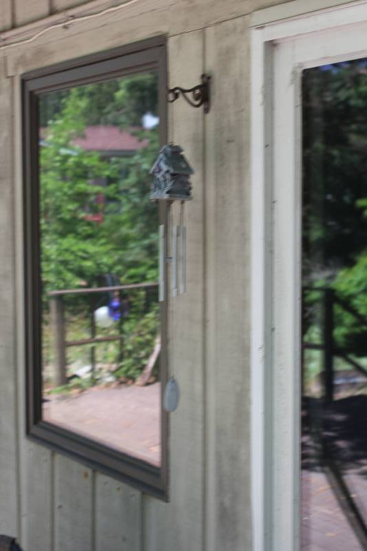 lot 125 image: Bird House Wind Chime, Heart Wind Chime, Angel Wall Decoration, And More