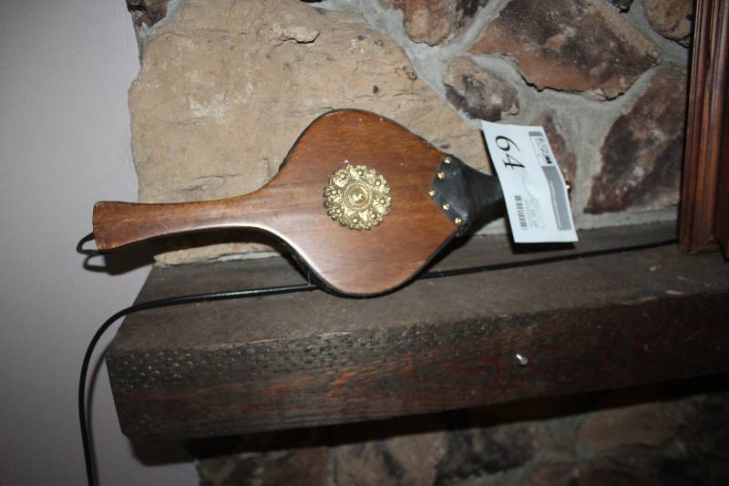 lot 64 image: Wood Fireplace Bellows