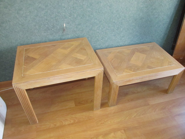 Pair Mid Century LANE CoffeeSide Tables