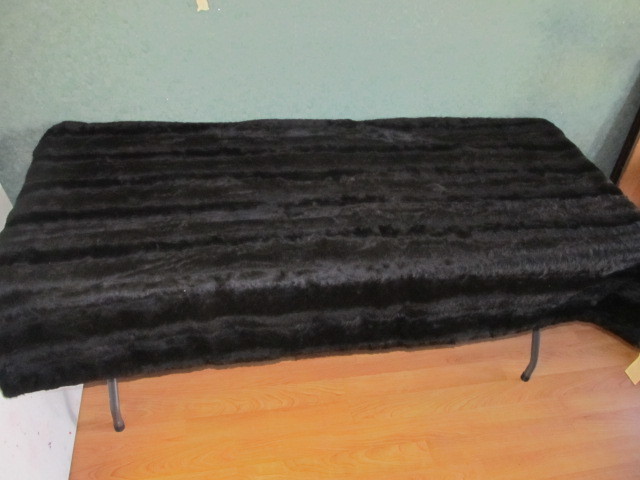 Antique Imperial Caracul Sheep Rug