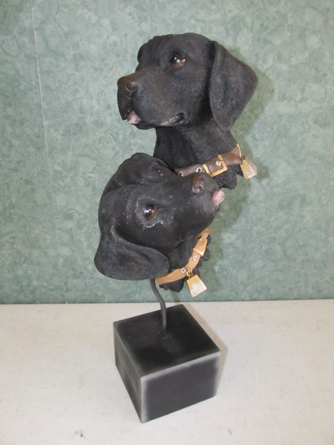 Highly Detailed Dog Sculpture