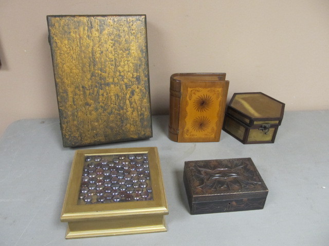 Lot of Vintage &amp Modern Decor Boxes