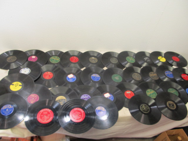 lot 58 image: Large Lot of Older 30s-40s Records