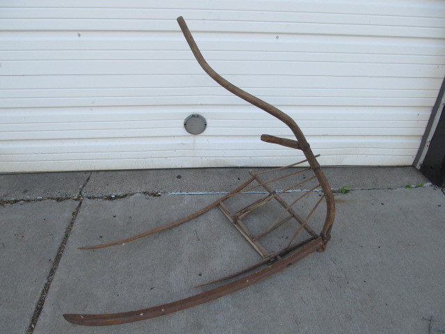 lot 70 image: Antique Farm Scythe Threshing Tool