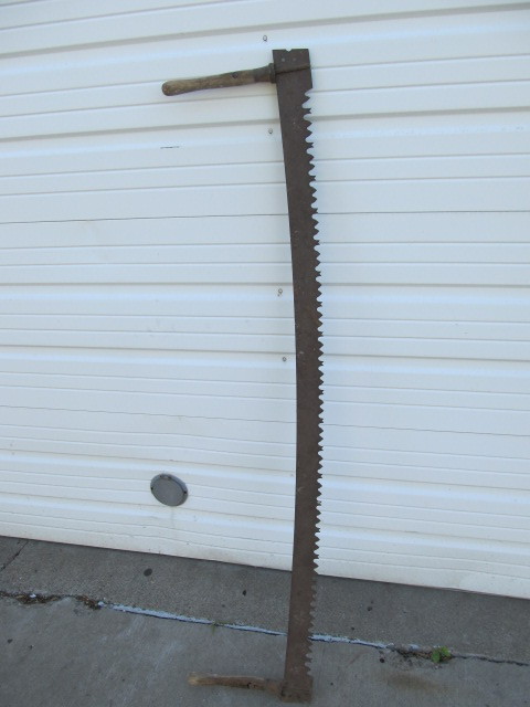 lot 71 image: LARGE 2 Man Logging Saw