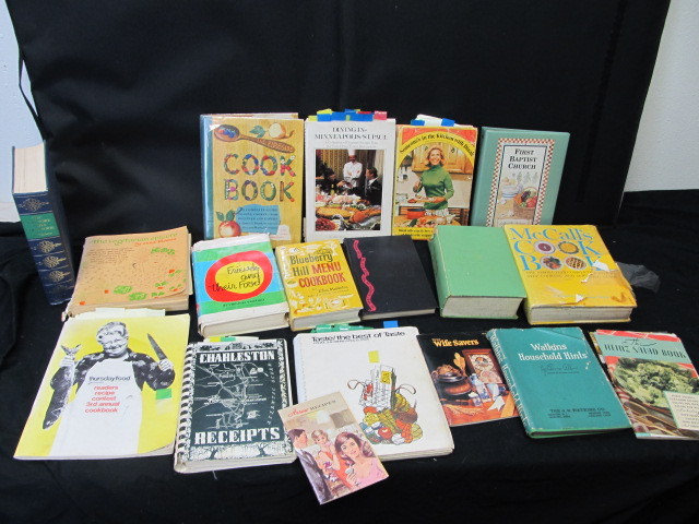 lot 143 image: Lot of Vintage Cookbooks