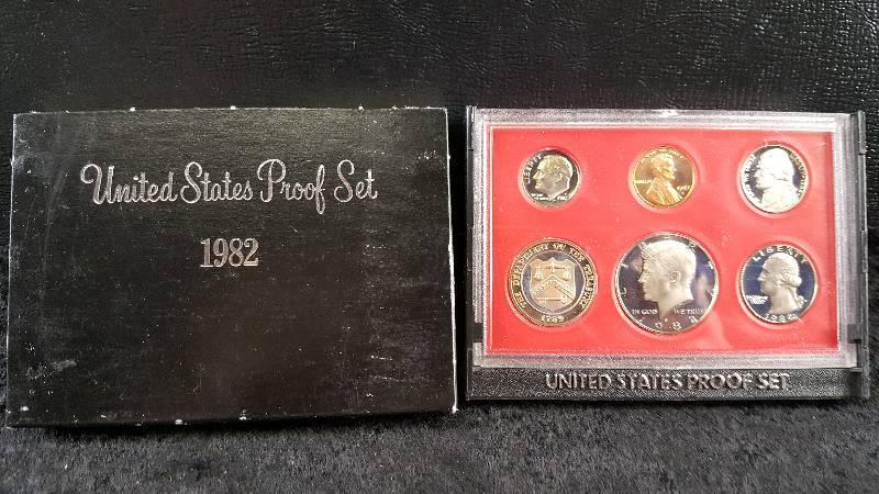 United States Proof Set - 1982