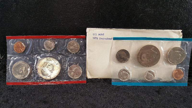 Uncirculated Coin Set - 1976