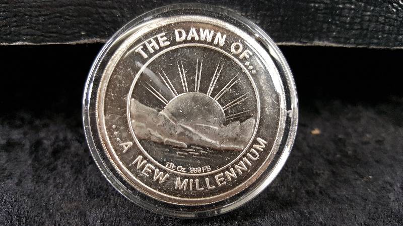 2000 Walking Liberty Round, 1oz, .999 Silver