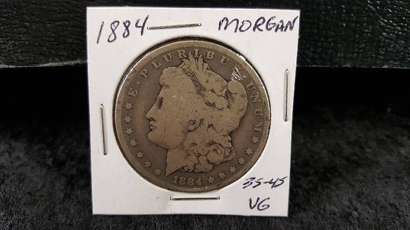 1884 Morgan Silver Dollar, 90% silver