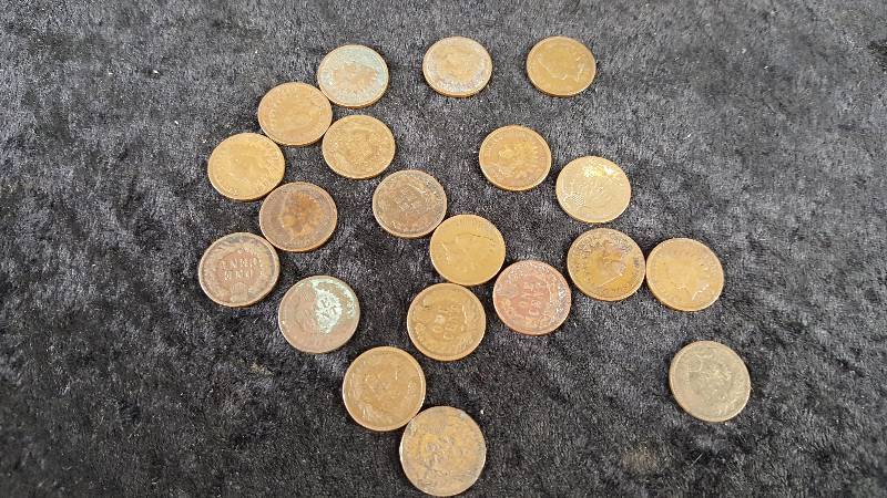 Lot - Indian Head Pennies