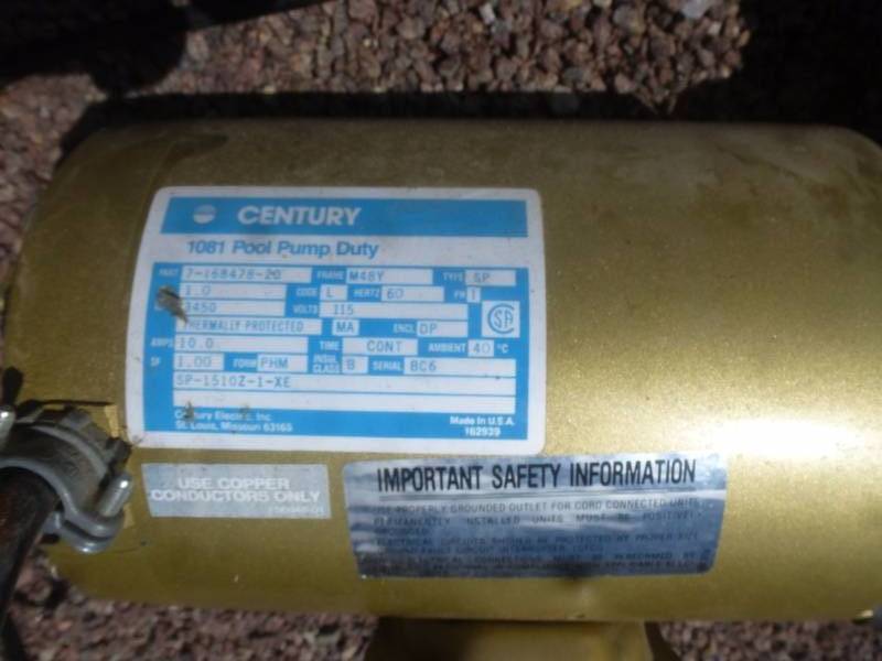 Century Pool Pump
