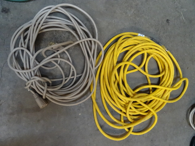 2 extension cords...