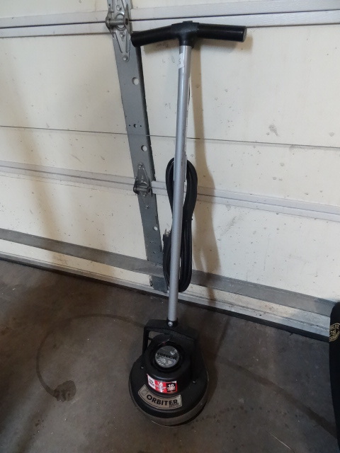 Oreck orbiter ultra floor buffer...
