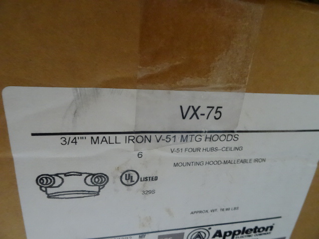 Appleton 34 mall iron V-51 MTG ho...