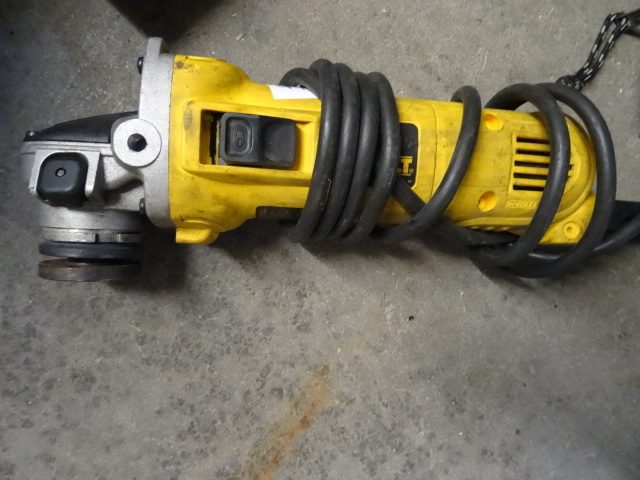Dewalt D28110 4 12 angle grinder...