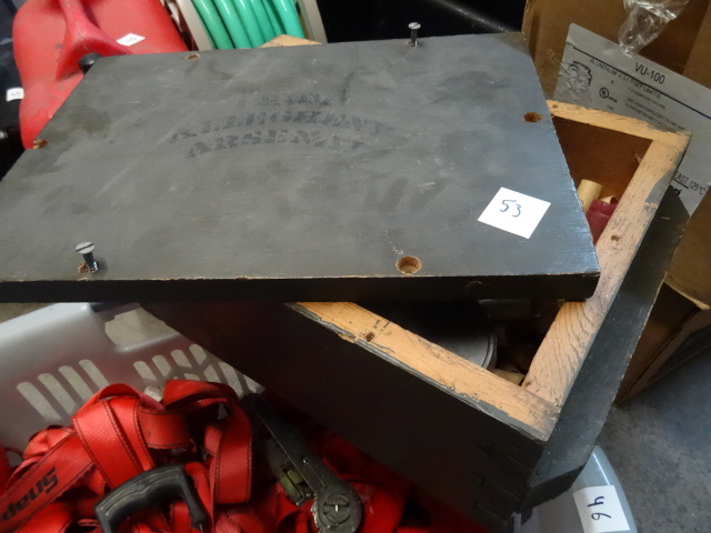 Musket kit. Plugs and loads. In woo...
