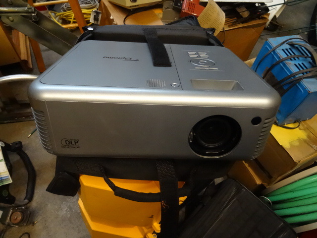 Optoma EP771 DLP projector. Include...