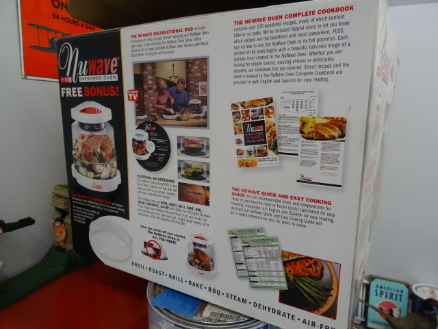 Nu wave pro infrared oven. Used but works
