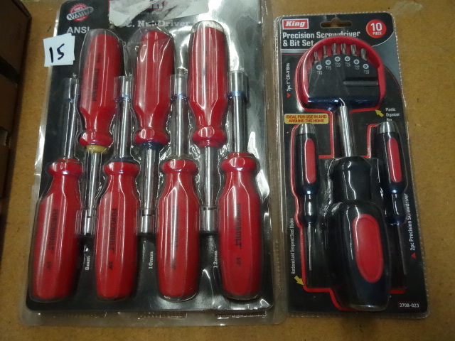lot 15 image: Nut Driver Set. King Precision Screwdriver