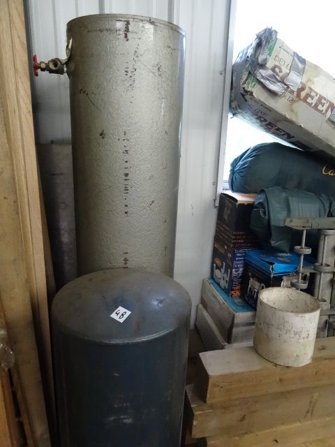 lot 48 image: 2 Boiler Pressure Tanks.