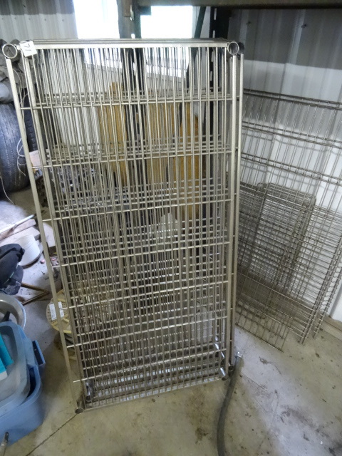 lot 71 image: True Stainless Shelves 24 X 48,