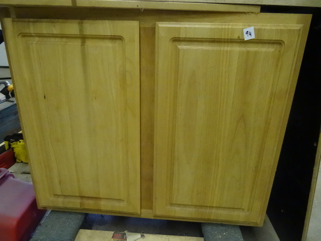 lot 94 image: 2 Door Cabinet 36 X 13 X 30